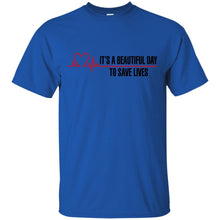 Load image into Gallery viewer, Grey's Anatomy - "It's a beautiful day to save lives!" T-Shirt