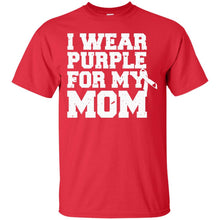 Load image into Gallery viewer, I Wear Purple For My Aunt - Alzheimer's Awareness T-Shirt