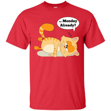 Load image into Gallery viewer, Even Cat Hates Monday T-Shirt