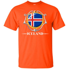 Load image into Gallery viewer, Iceland Pride Patriotic Vintage  Flag T-shirt T-Shirt