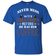 Load image into Gallery viewer, Grandpa coffee T-Shirt