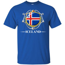 Load image into Gallery viewer, Iceland Pride Patriotic Vintage  Flag T-shirt T-Shirt
