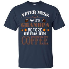 Load image into Gallery viewer, Grandpa coffee T-Shirt