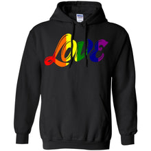 Load image into Gallery viewer, love- gay pride T-Shirt