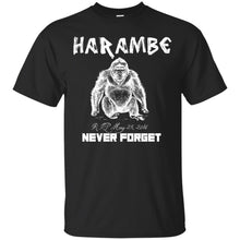Load image into Gallery viewer, Harambe-Never Forget T-Shirt