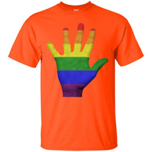 Load image into Gallery viewer, Gay Pride Hand T-Shirt