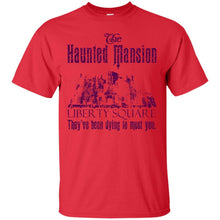 Load image into Gallery viewer, Haunted Mansion - Magic Kingdom - Purple T-Shirt