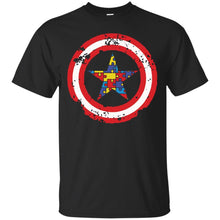 Load image into Gallery viewer, Captain America Autism Awareness T-Shirt