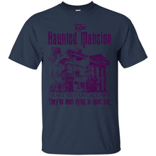 Load image into Gallery viewer, Haunted Mansion - Disneyland - Purple T-Shirt