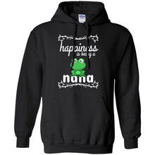 Load image into Gallery viewer, Happiness Is Being a Nana,Cute Grandmothers Frog T Shirt T-Shirt