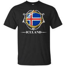 Load image into Gallery viewer, Iceland Pride Patriotic Vintage  Flag T-shirt T-Shirt