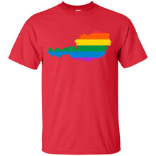 Load image into Gallery viewer, ?sterreich Land Regenbogen Flagge T-Shirt