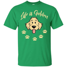 Load image into Gallery viewer, life is golden T-Shirt