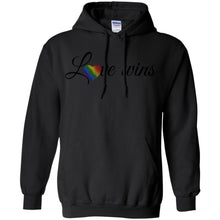 Load image into Gallery viewer, Love Wins Black T-Shirt