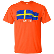 Load image into Gallery viewer, I Love Sweden, Swedish Flag Colors, Pride, Country Gift T-shirt T-Shirt