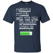 Load image into Gallery viewer, In the Gym Uploading Muscles T-Shirt