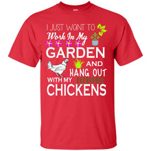 Load image into Gallery viewer, Garden And Chickens T-Shirt