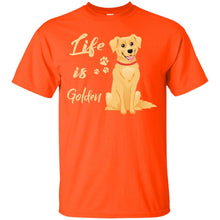 Load image into Gallery viewer, life is golden T-Shirt