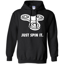 Load image into Gallery viewer, Fidget Spinner Just Spin It WHITE T-Shirt