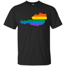 Load image into Gallery viewer, ?sterreich Land Regenbogen Flagge T-Shirt