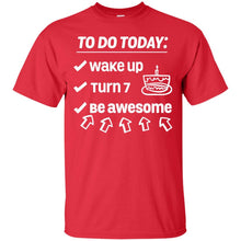 Load image into Gallery viewer, 7th Birthday T-Shirt